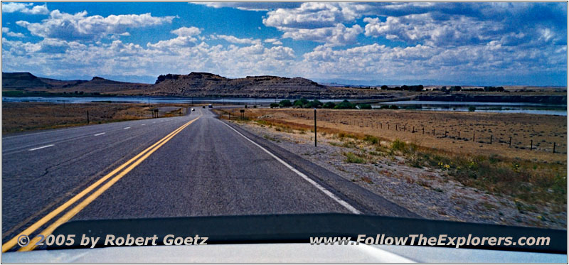 Highway 26, Boysen Reservoir, WY