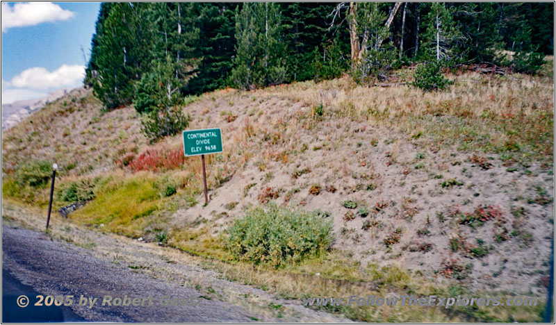 Continental Divide, Highway 26, Wyoming