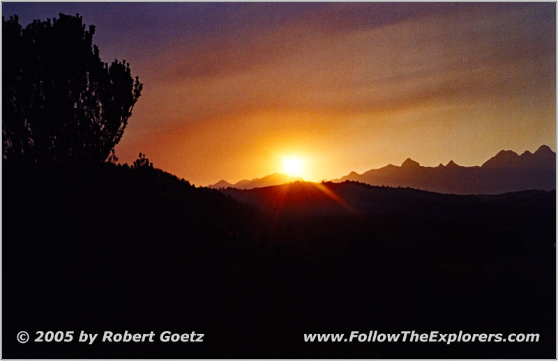 Sonnenuntergang, FR30400, Wyoming Sonnenuntergang, FR30400, Wyoming