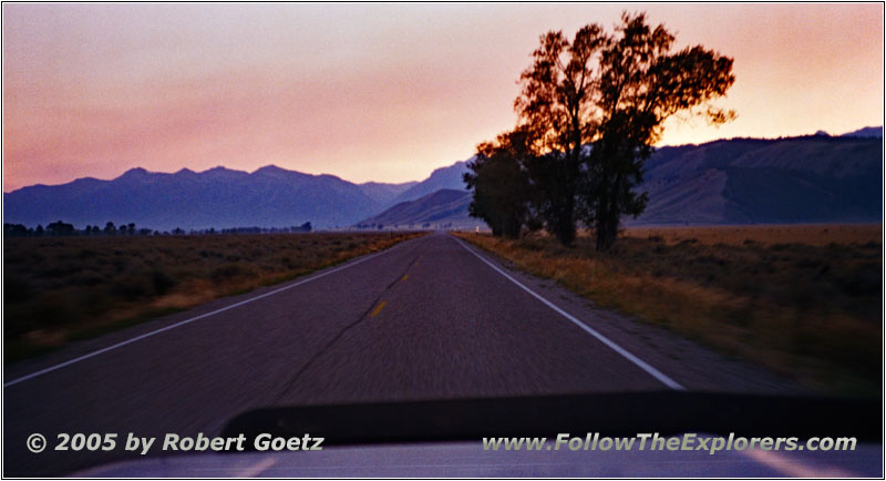 Sonnenuntergang Gros Ventre Rd, Wyoming Sonnenuntergang Gros Ventre Rd, Wyoming