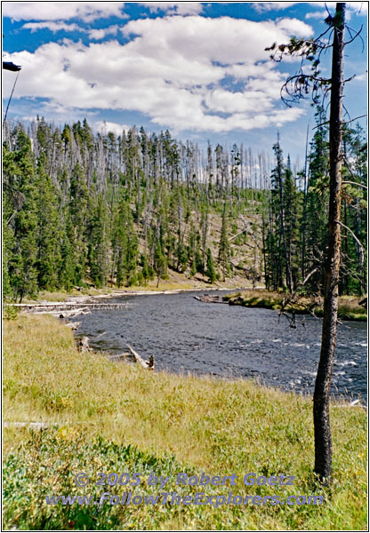 Lewis Channel Trail, Yellowstone National Park, WY Lewis Channel Trail, Yellowstone National Park, WY