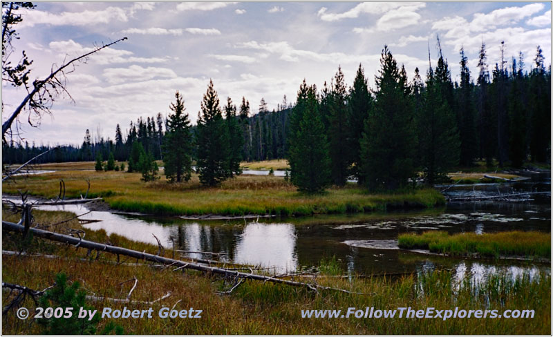 Lewis Channel Trail, Yellowstone National Park, Wyoming