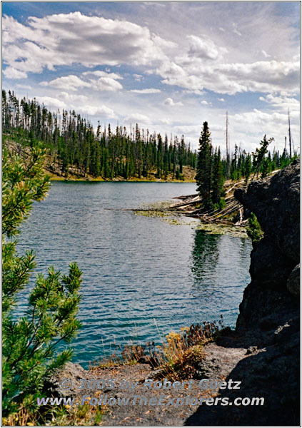 Lewis Channel Trail, Yellowstone National Park, WY Lewis Channel Trail, Yellowstone National Park, WY