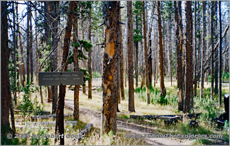 Lewis Channel Trail, Yellowstone National Park, WY Lewis Channel Trail, Yellowstone National Park, WY