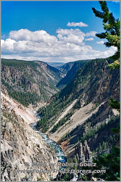 Grand Canyon of the Yellowstone, Yellowstone National Park, Wyoming