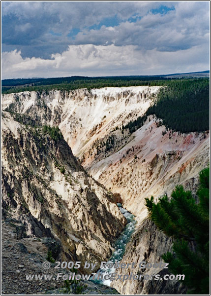 Grand Canyon of the Yellowstone, Yellowstone National Park, Wyoming