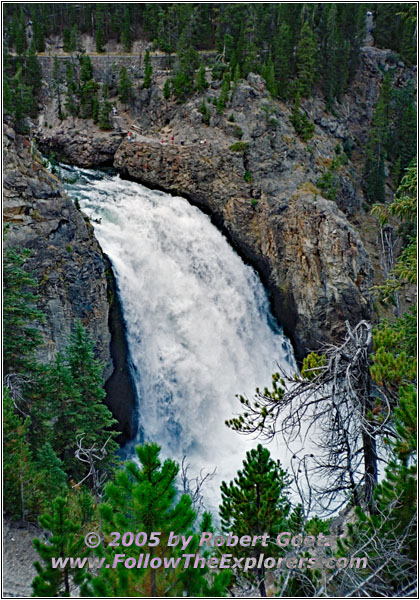 Upper Falls, Yellowstone River, Yellowstone National Park, WY Upper Falls, Yellowstone River, Yellowstone National Park, WY