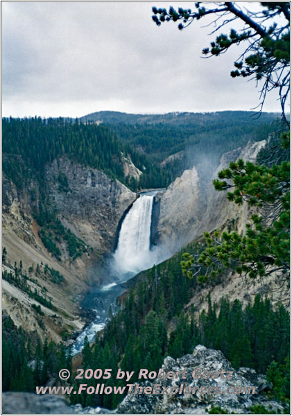 Lower Falls, Yellowstone River, Yellowstone National Park, Wyoming