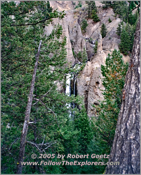 Tower Fall, Yellowstone River, Yellowstone National Park, WY