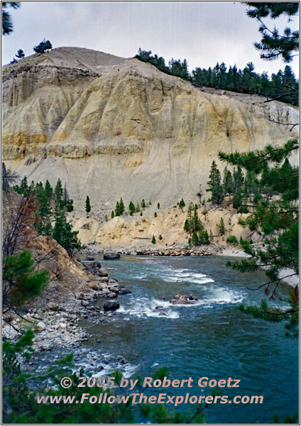 Yellowstone River, Yellowstone National Park, Wyoming