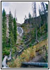 Wraith Falls, Yellowstone River, Yellowstone National Park, WY