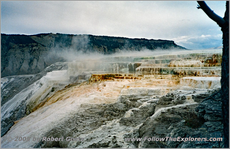 Mammoth Hot Springs, Yellowstone National Park, WY