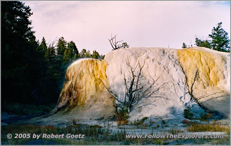 Mammoth Hot Springs, Yellowstone National Park, Wyoming