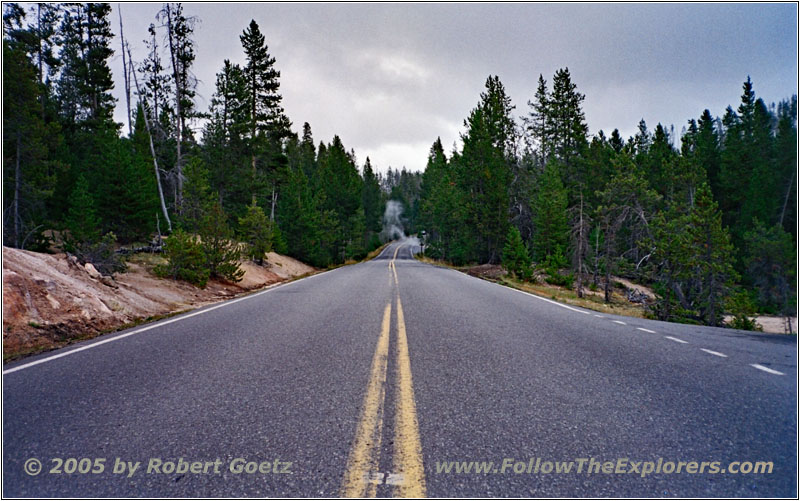 Grand Loop Rd, Yellowstone National Park, Wyoming