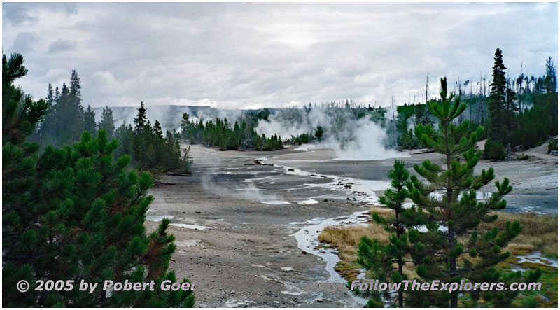 Norris Geyser Basin, Yellowstone National Park, WY Norris Geyser Basin, Yellowstone National Park, WY