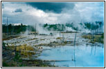 Norris Geyser Basin, Yellowstone National Park, Wyoming