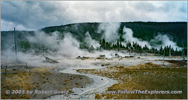 Norris Geyser Basin, Yellowstone National Park, WY Norris Geyser Basin, Yellowstone National Park, WY