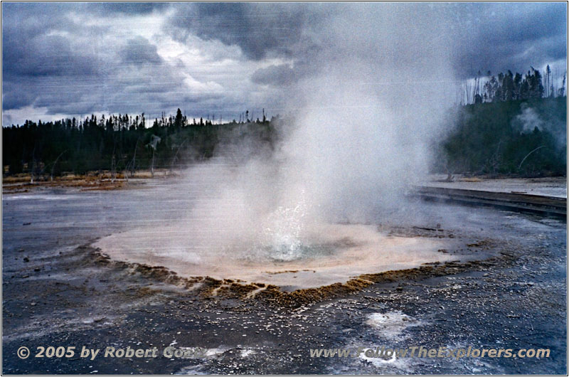 Norris Geyser Basin, Yellowstone National Park, WY Norris Geyser Basin, Yellowstone National Park, WY