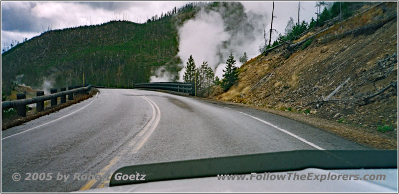 Grand Loop Rd, Yellowstone National Park, Wyoming