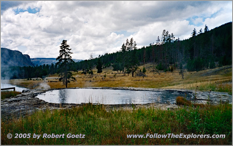 Terrace Spring, Yellowstone National Park, Wyoming