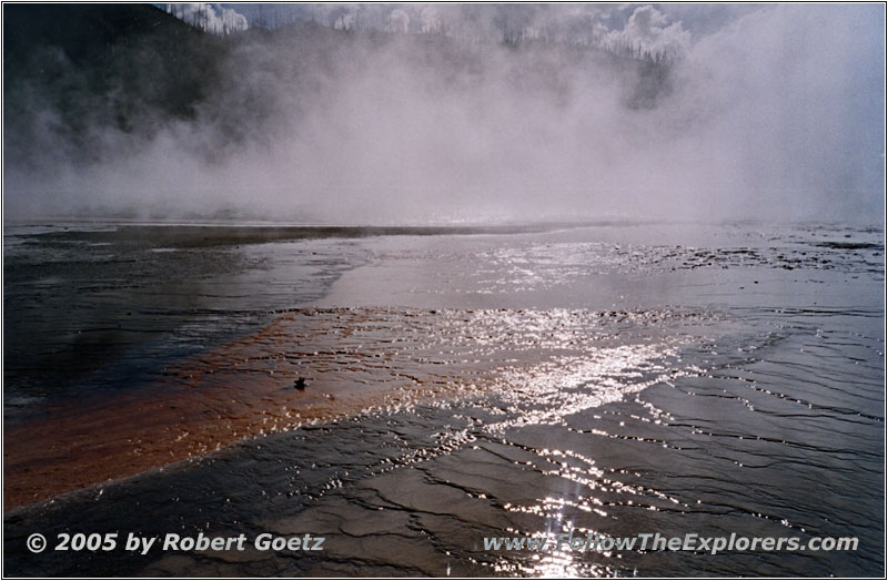 Excelsior Geyser Crater, Yellowstone National Park, Wyoming