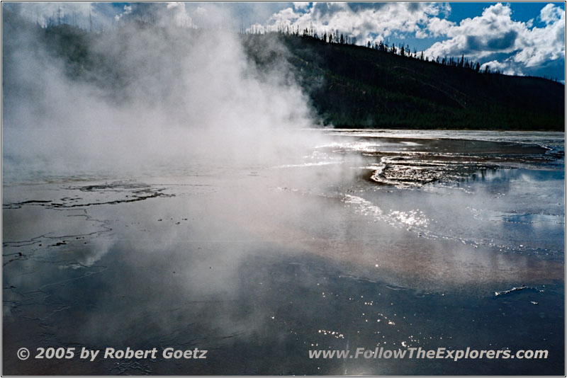 Excelsior Geyser Crater, Yellowstone National Park, WY Excelsior Geyser Crater, Yellowstone National Park, WY