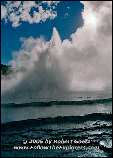 Great Fountain Geyser, Yellowstone National Park, Wyoming