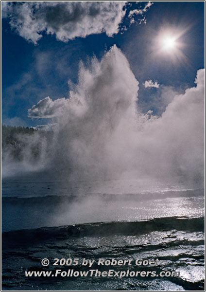 Great Fountain Geyser, Yellowstone National Park, WY