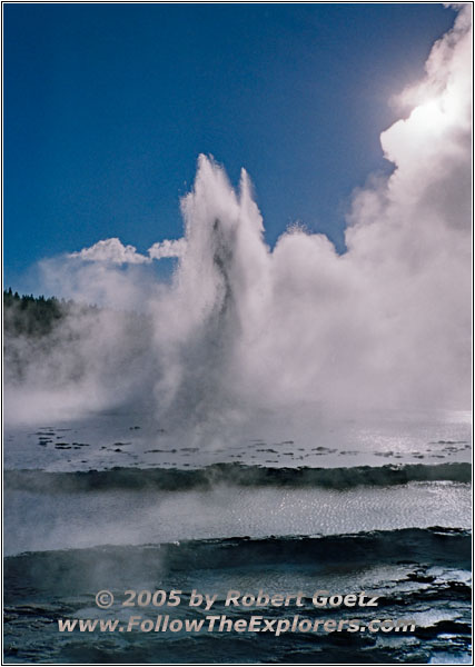 Great Fountain Geyser, Yellowstone National Park, WY