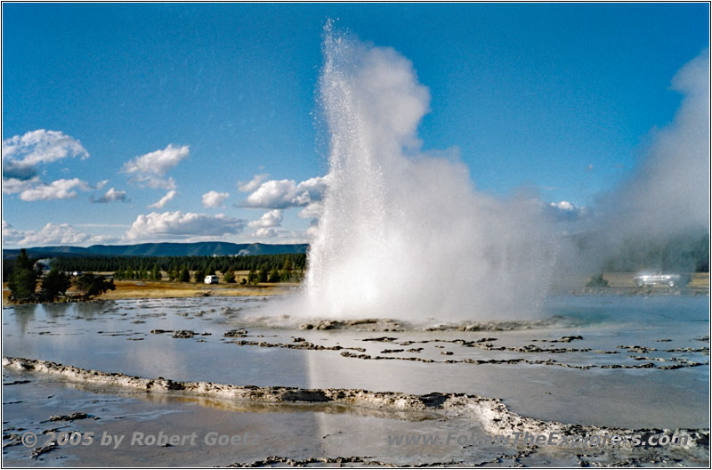 Great Fountain Geyser, Yellowstone National Park, Wyoming