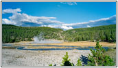 Firehole Lake Drive, Yellowstone National Park, WY Firehole Lake Drive, Yellowstone National Park, WY