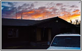 88 S10 Blazer, Sonnenuntergang Snowlodge Cabin, Yellowstone National Park, Wyoming