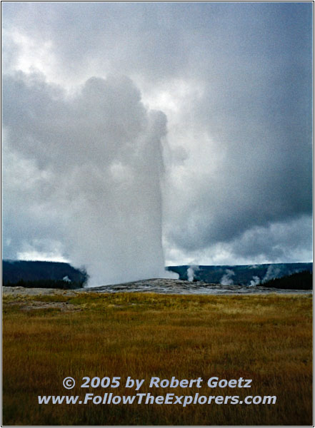 Old Faithful, Yellowstone National Park, WY