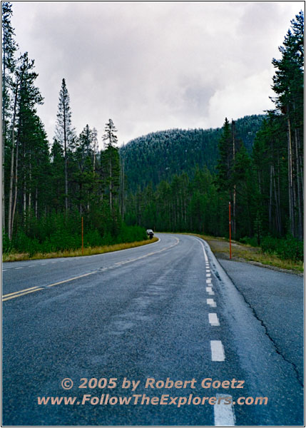 Grand Loop Rd, Yellowstone National Park, Wyoming