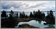 West Thumb Geyser Basin, Yellowstone National Park, Wyoming