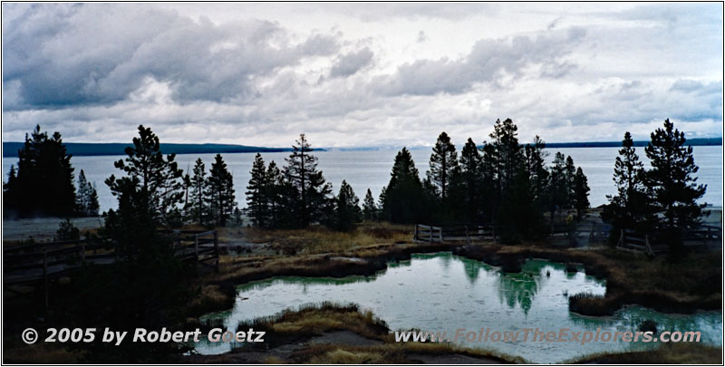 West Thumb Geyser Basin, Yellowstone National Park, Wyoming