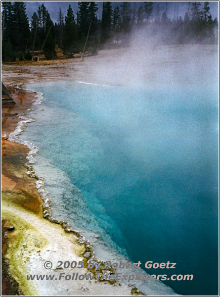 West Thumb Geyser Basin, Yellowstone National Park, WY West Thumb Geyser Basin, Yellowstone National Park, WY