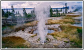 West Thumb Geyser Basin, Yellowstone National Park, Wyoming