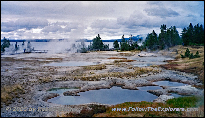 West Thumb Geyser Basin, Yellowstone National Park, WY West Thumb Geyser Basin, Yellowstone National Park, WY