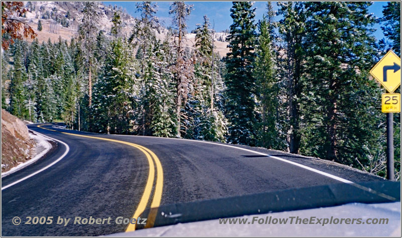 Grand Loop Rd, Yellowstone National Park, Wyoming