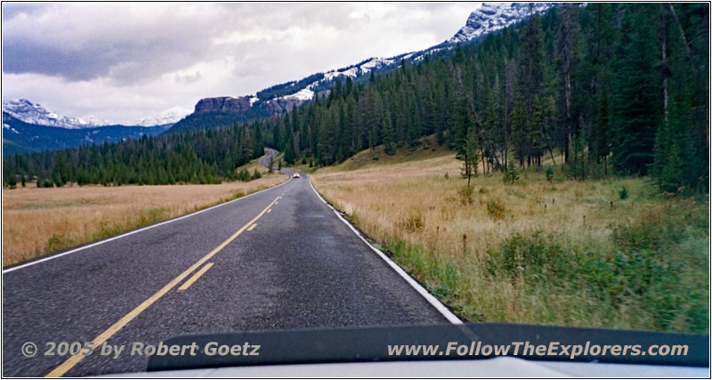 NE Entrance Rd, Yellowstone National Park, Wyoming