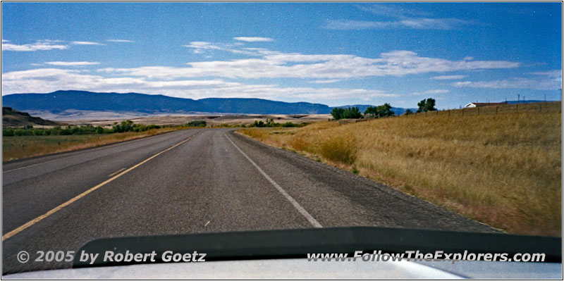 Highway 418, Pryor Rd, MT Highway 418, Pryor Rd, MT