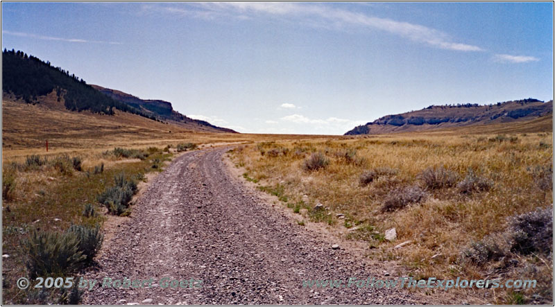 Pryor Mountain Rd zurück, Montana