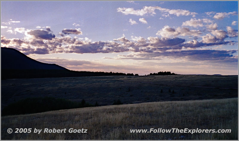 Pryor Mountain Rd back, MT