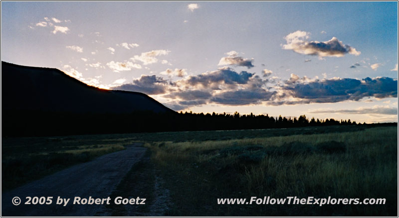 Pryor Mountain Rd zurück, Montana