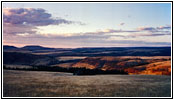 Pryor Mountain Rd zurück, Montana