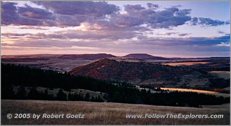 Pryor Mountain Rd zurück, Montana