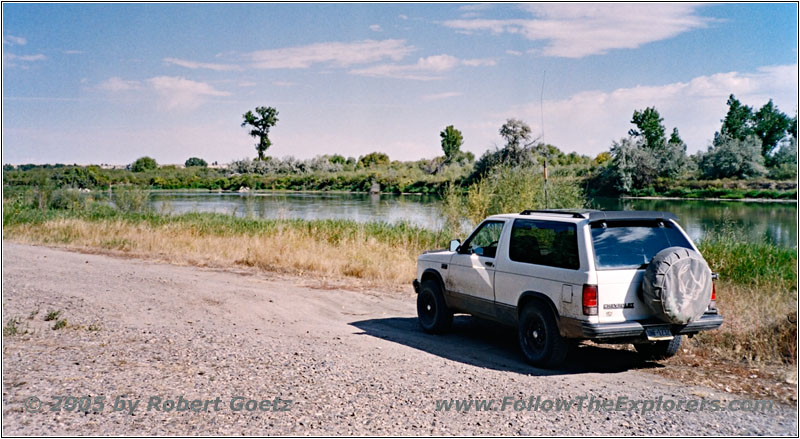 88 S10 Blazer, Bighorn River, Ft. Raymond, Montana