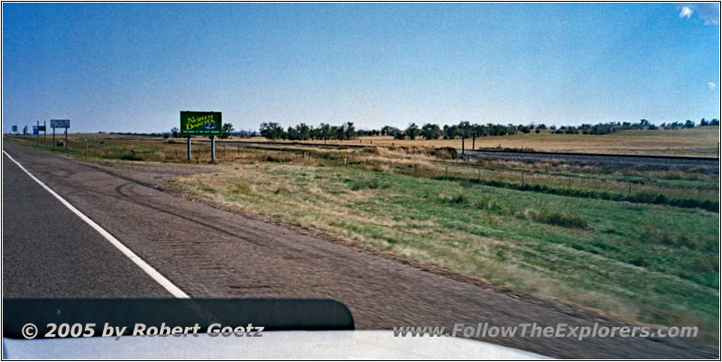 I-94, State Line MT and ND