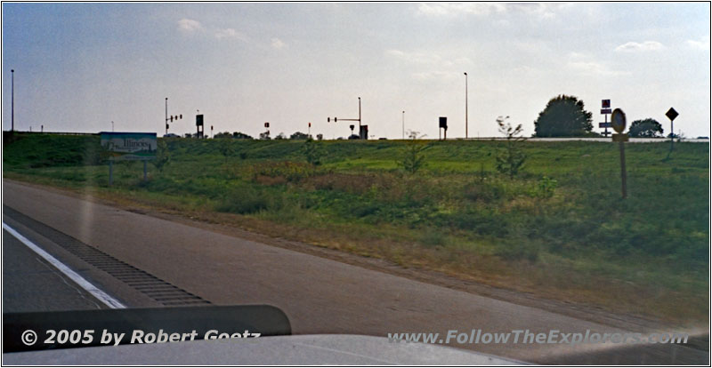 Interstate 94, Staatsgrenze Wisconsin & Illinois